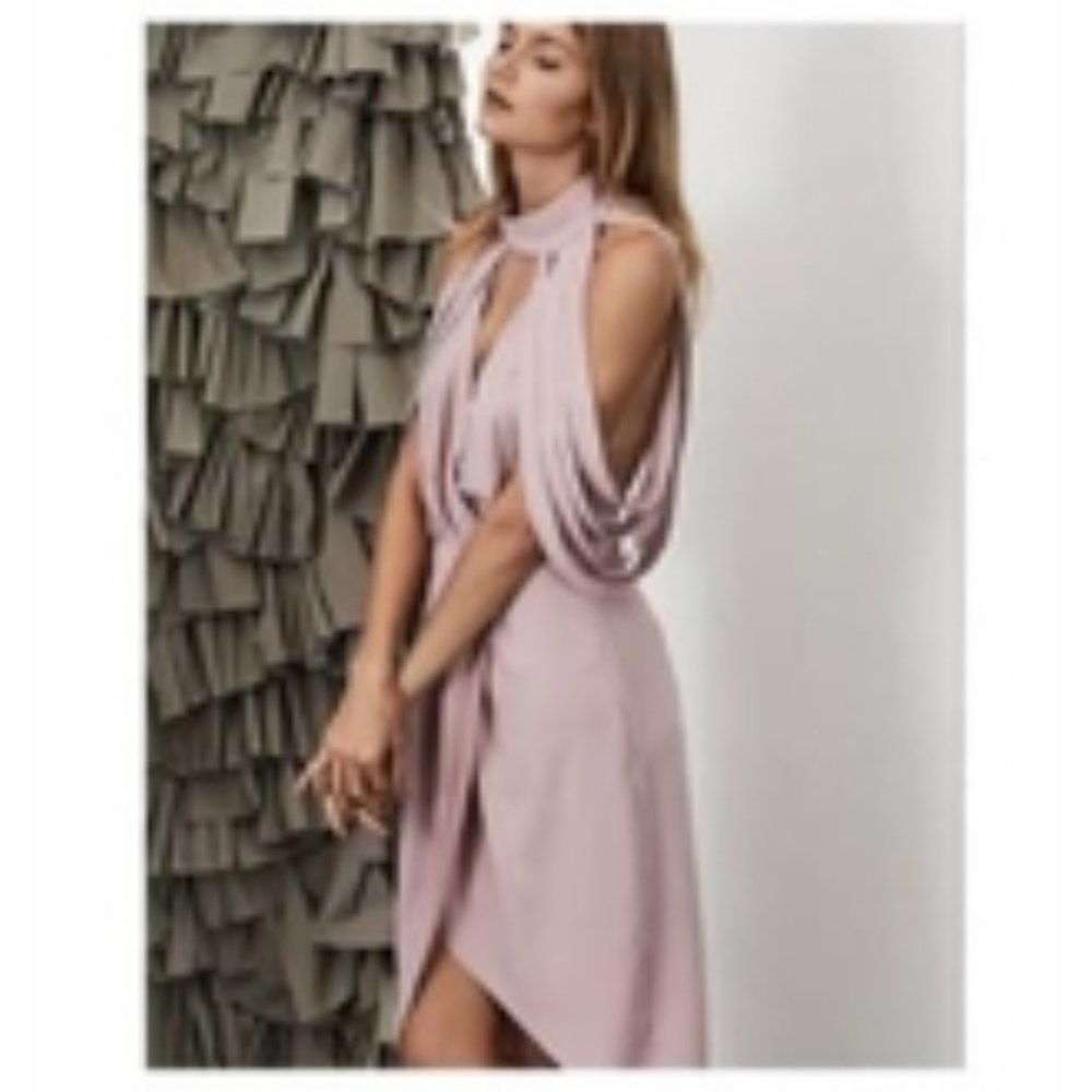 NWT Elliatt Choker Style Asymetric Dress